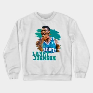 Larry johnson | charlotte hornets Crewneck Sweatshirt